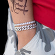 Load image into Gallery viewer, BUNDLE - 5mm Round Cut Tennis Bracelet +12mm Diamond Miami Cuban Link Bracelet