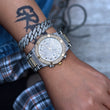 Load image into Gallery viewer, Diamond Classic Watch in White/Yellow Gold DRMD Jewelry