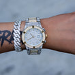 Load image into Gallery viewer, Diamond Classic Watch in White/Yellow Gold DRMD Jewelry