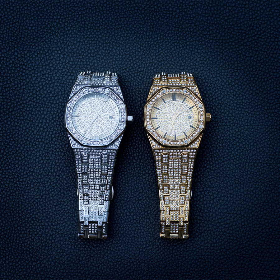 Diamond Royal Watch In White Gold DRMD Jewelry