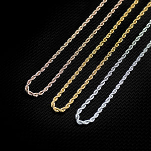 Gold Rope Chain 3mm