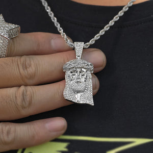 Small Jesus Piece Necklace