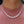Load image into Gallery viewer, 10mm Heart Clustered Tennis Necklace in Rose Gold
