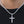 Load image into Gallery viewer, Diamond Cross Necklace + 4mm Tennis Chain
