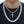 Load image into Gallery viewer, BUNDLE - 12mm Prong Cuban Chain+ Cross 4mm Tennis Chain in White Gold
