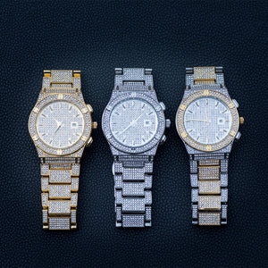 Diamond Classic Watch In White Gold DRMD Jewelry